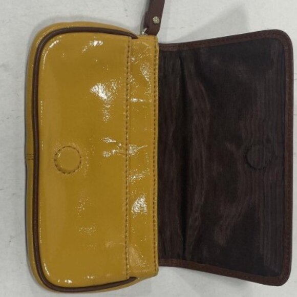 Kate Spade Hazel Marbella sunflower / toffee wristlet - Picture 6 of 12